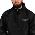 Load image into Gallery viewer, Embroidered Rose Champion Packable Jacket
