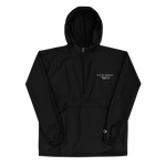 Load image into Gallery viewer, Embroidered Rose Champion Packable Jacket
