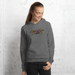 Load image into Gallery viewer, Moth and Peonies Hoodie
